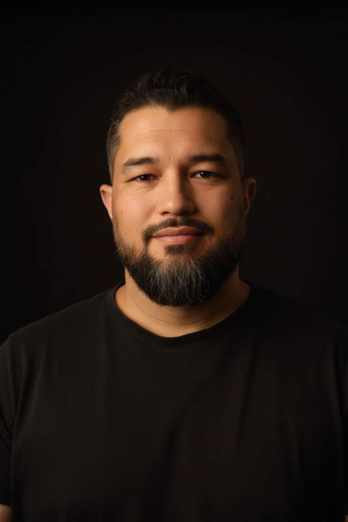 Junior Gaino — retrato direto